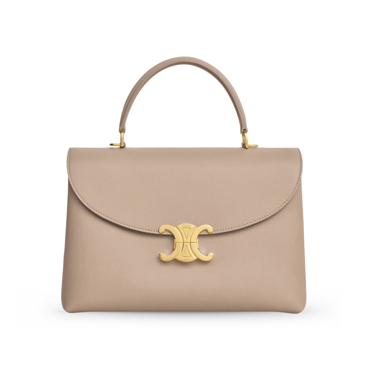 Medium Nino Bag Supple Grained Calfskin Safari GHW-Celine