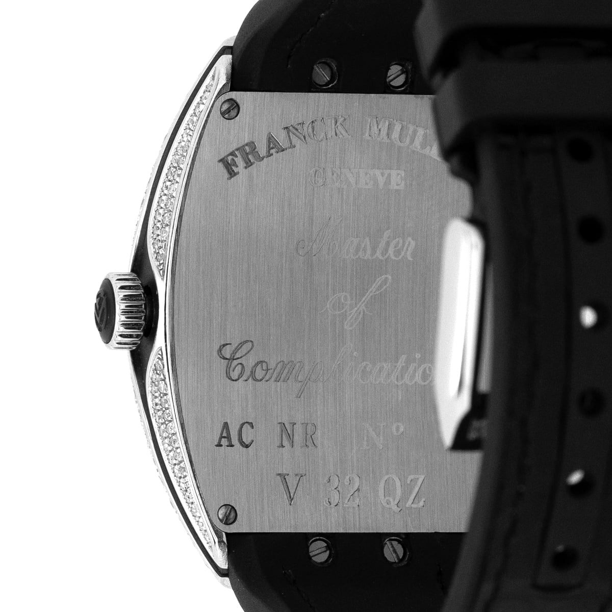 Vanguard V 32 QZ AC.NR (BLC.NR AC) (White Dial, Black Numbers, Full Aftersetting)