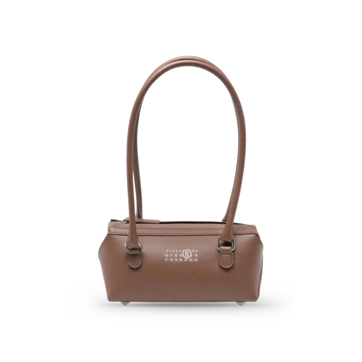MM6 Japanese Mini Shoulder Bag Leather Brown-Maison Margiela