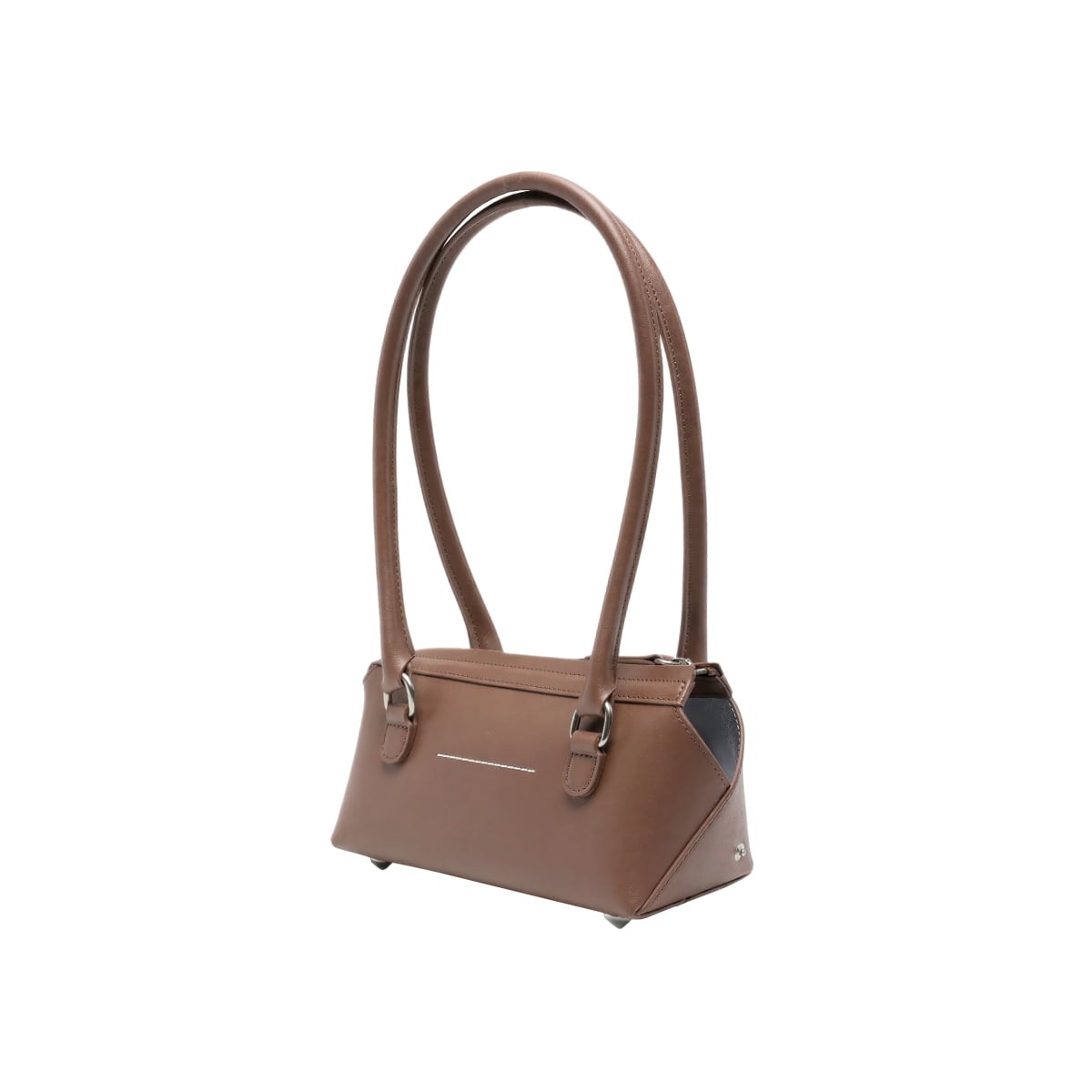 MM6 Japanese Mini Shoulder Bag Leather Brown