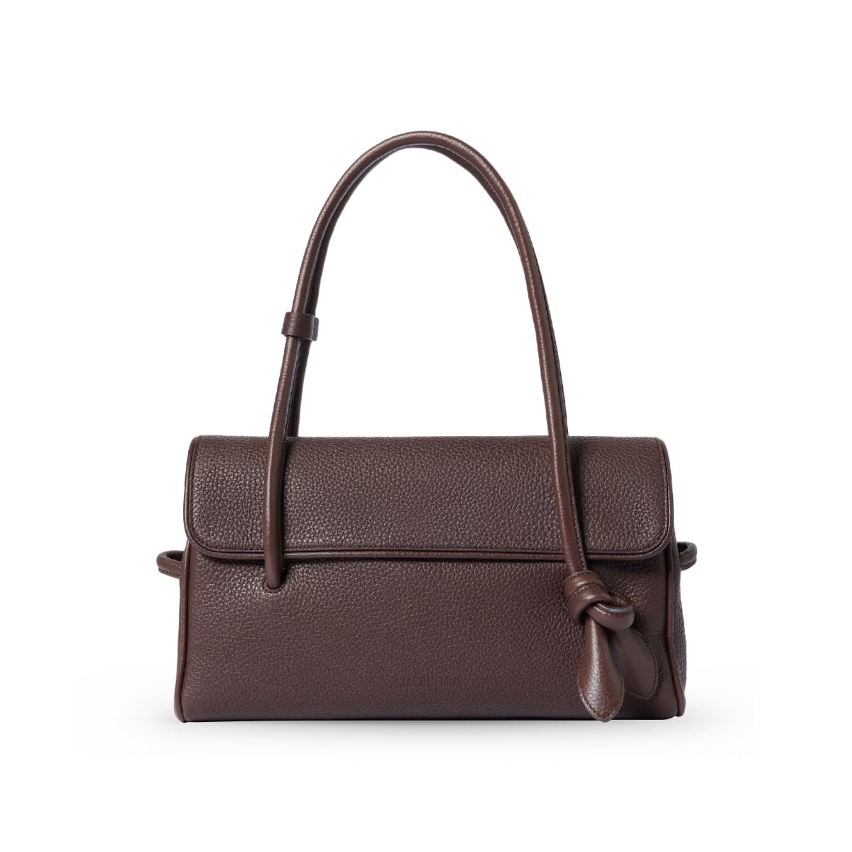 The Long Turismo Shoulder Bag Dark Brown-Jacquemus