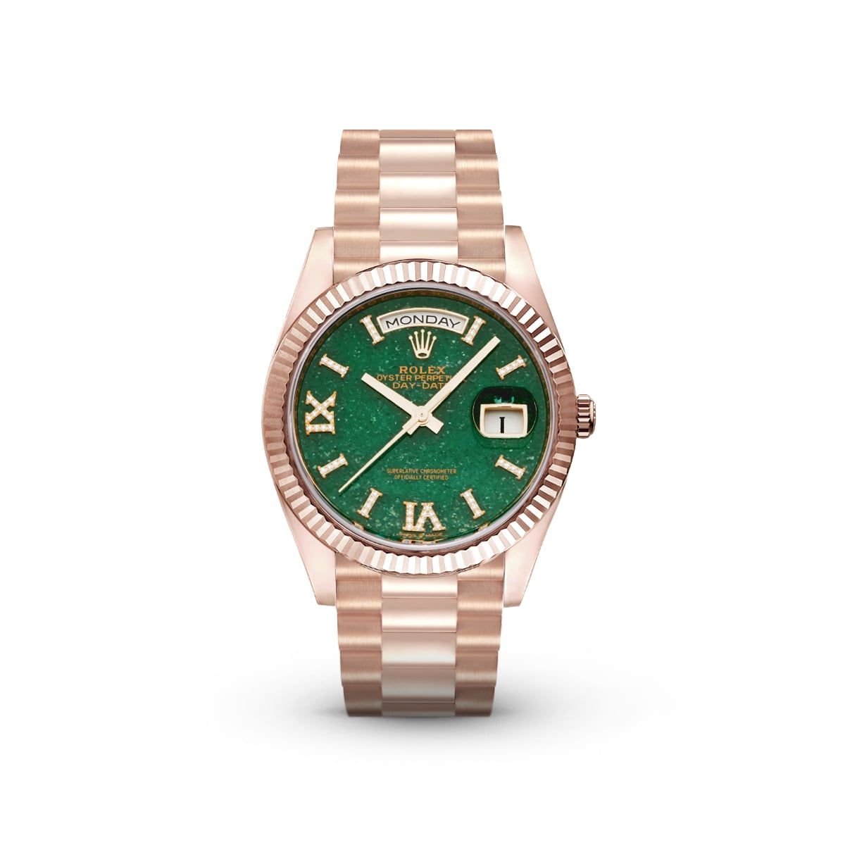 Day-Date 36 128235 Green Aventurine-Rolex