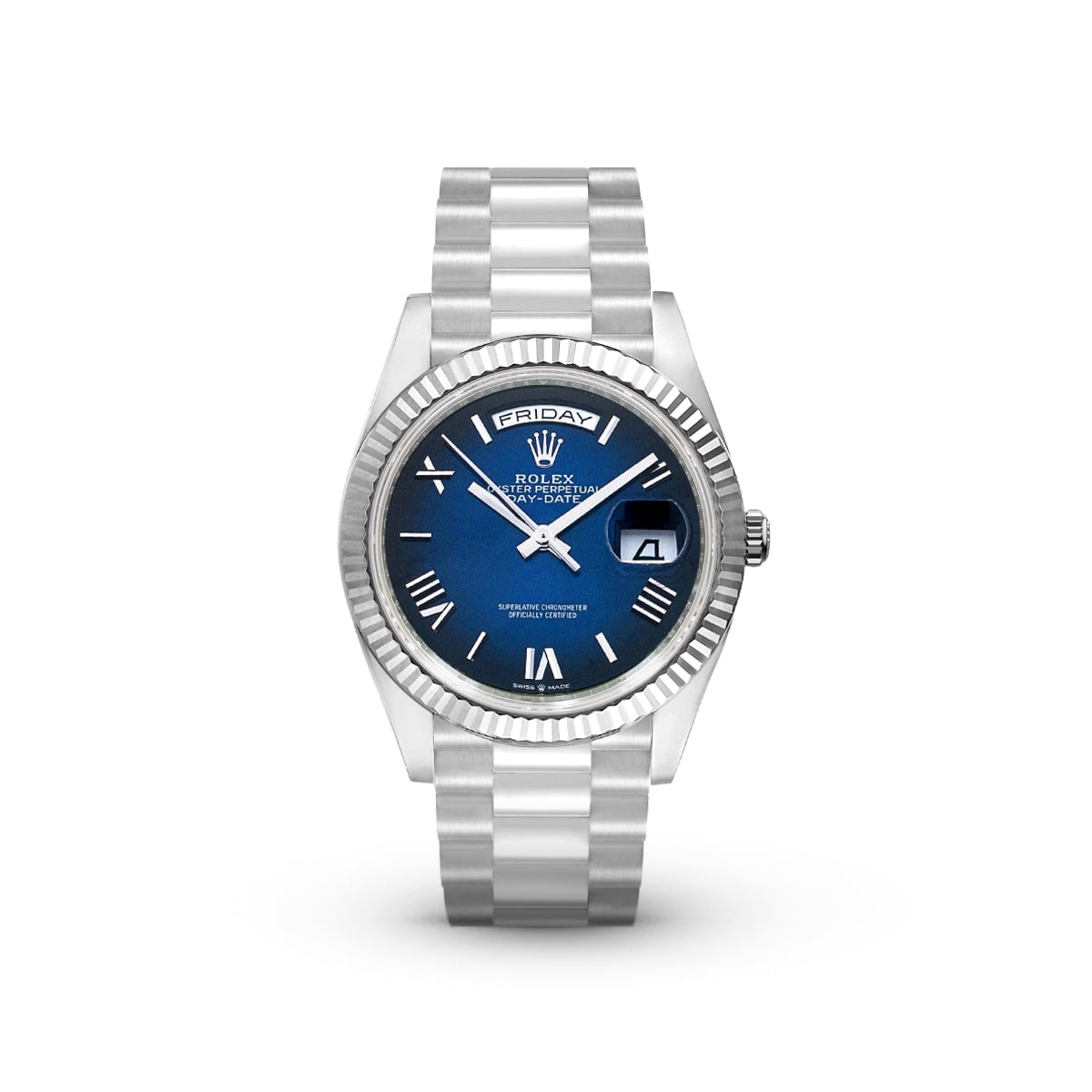 Day-Date 36 128239 Blue Ombre Roman-Rolex