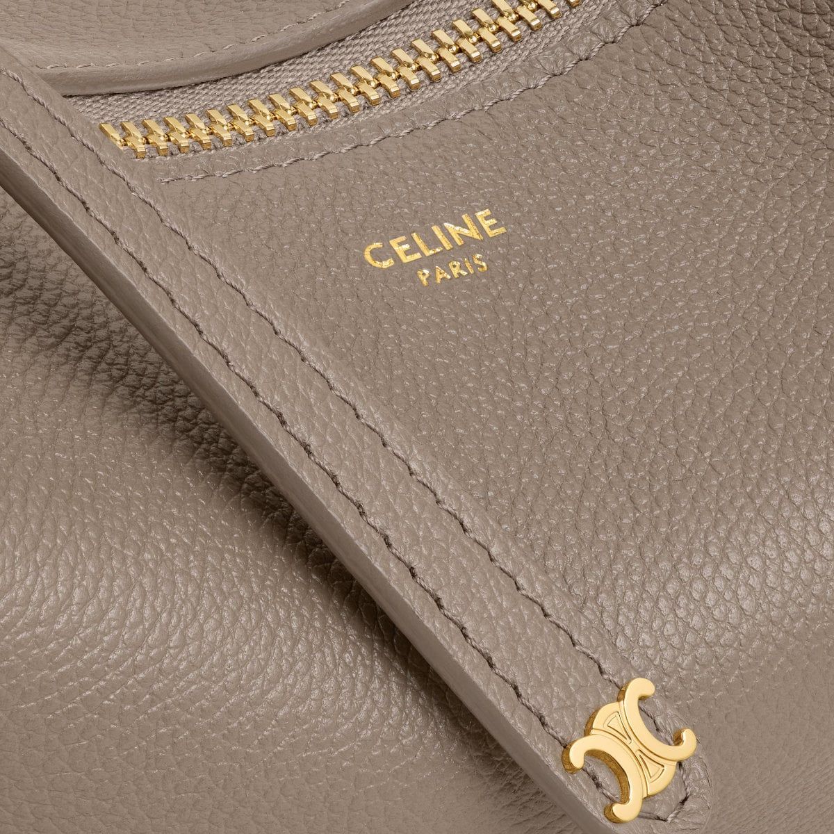 Teen Lulu Grained Calfskin Leather Souris GHW