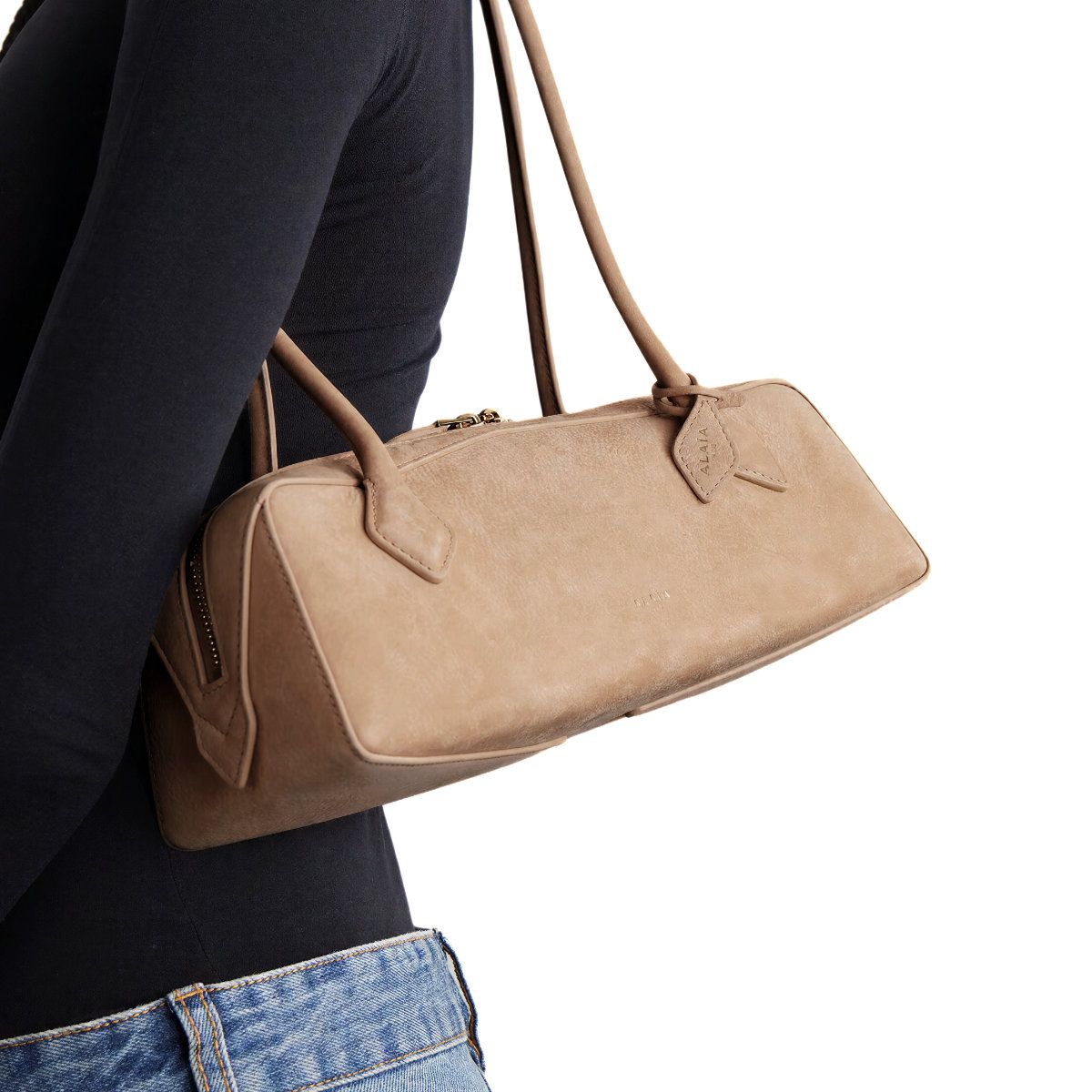 Le Teckel Medium Bag Leather Desert