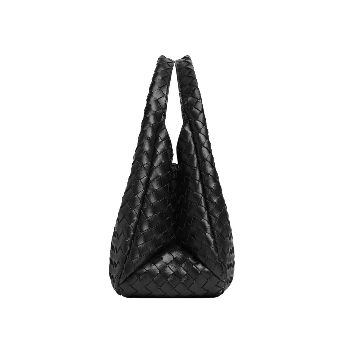 Bell Shoulder Bag Leather Black