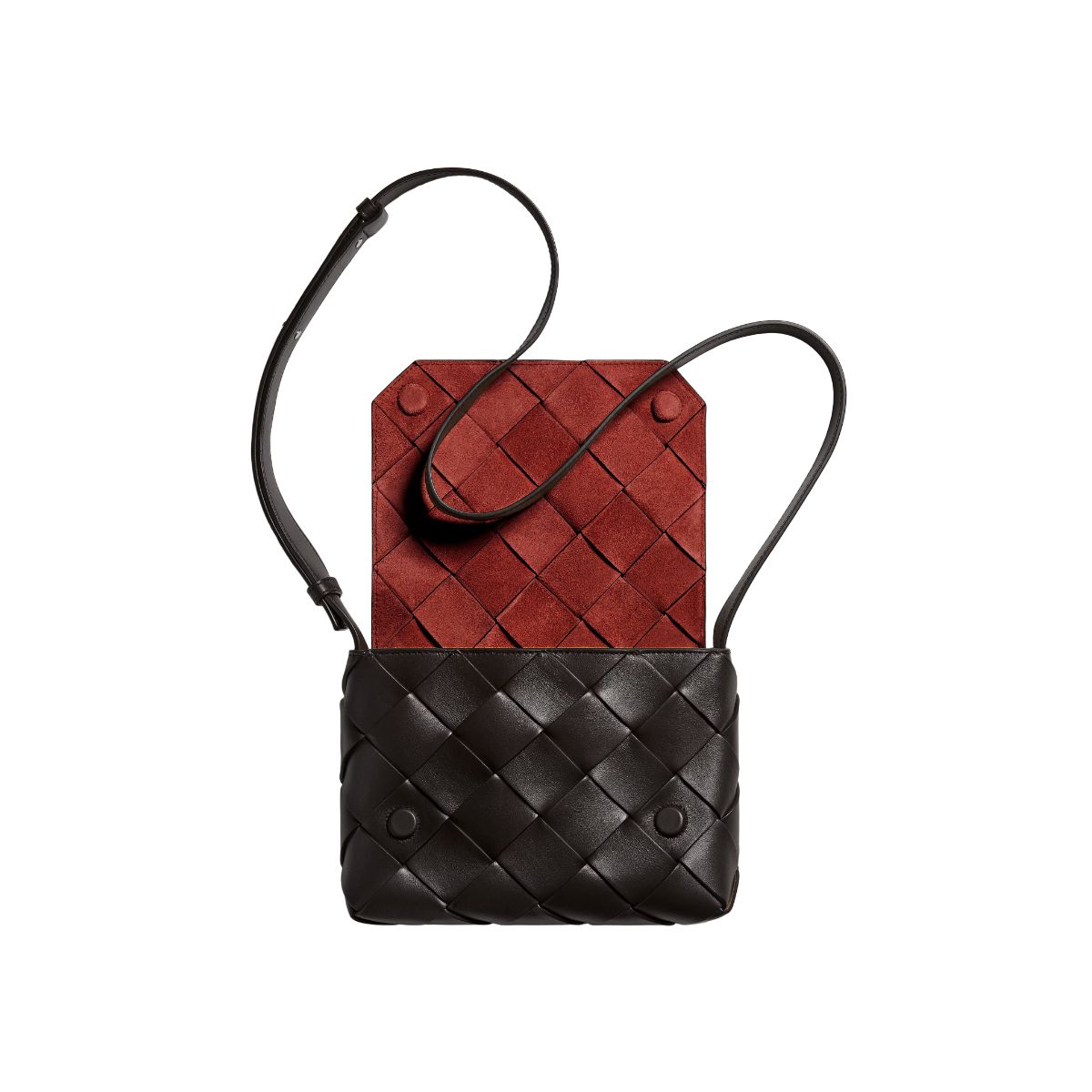 Diago Crossbooy Bag Espresso/Lava Red