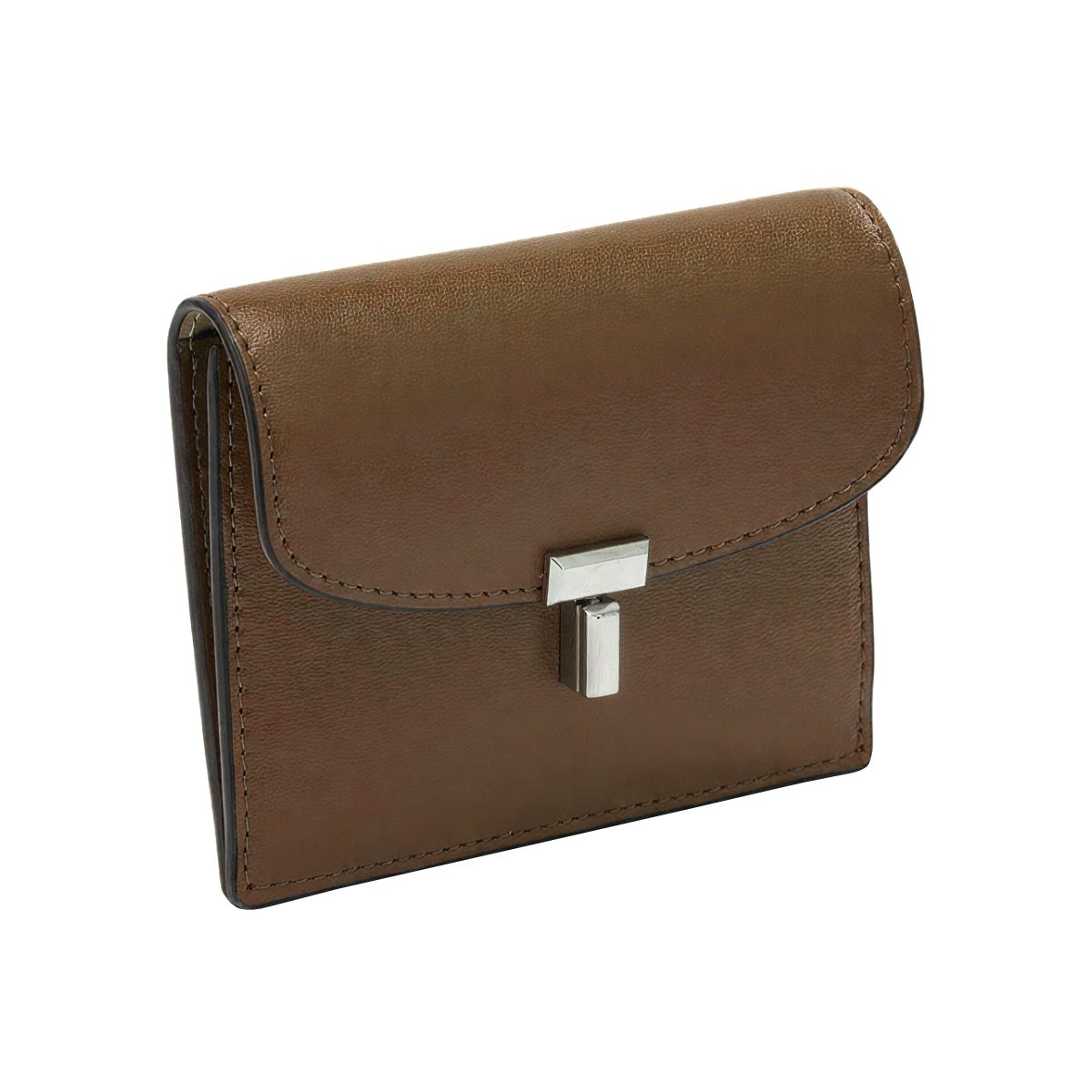T-Lock Leather Card Holder Tiramisu SHW