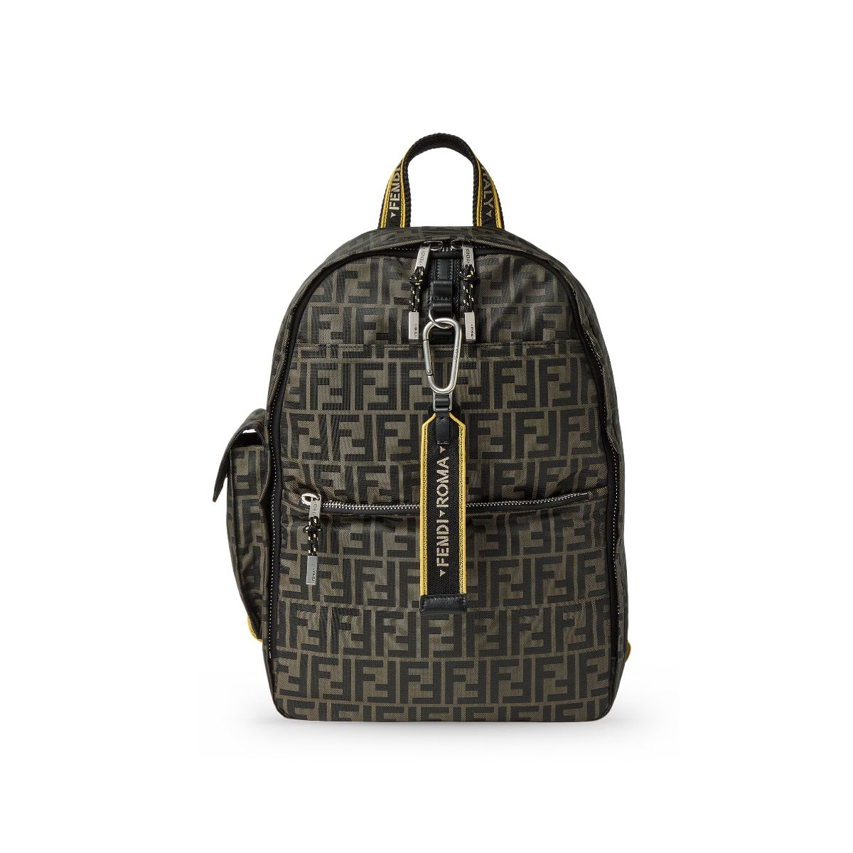 Climb Backpack Superlight FF Fabric Brown-Fendi