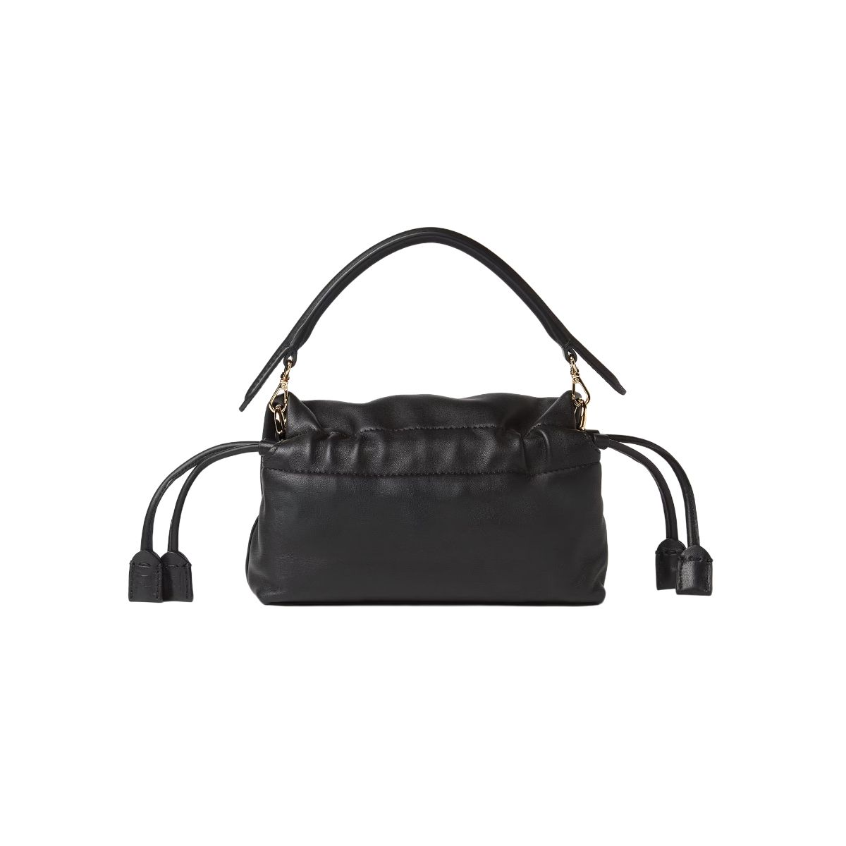 Small Baguette Soft Nappa Leather Black GHW