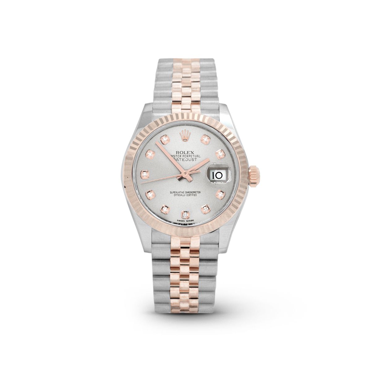 Datejust 36 116231G Silver Jubilee-Rolex